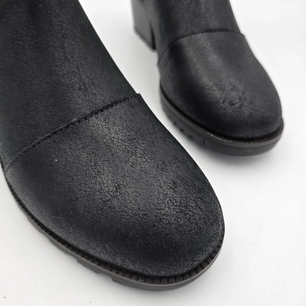 NWT Sorel Cate Chelsea Boots, Waterproof, Black Women's 8 - Picture 3 of 16